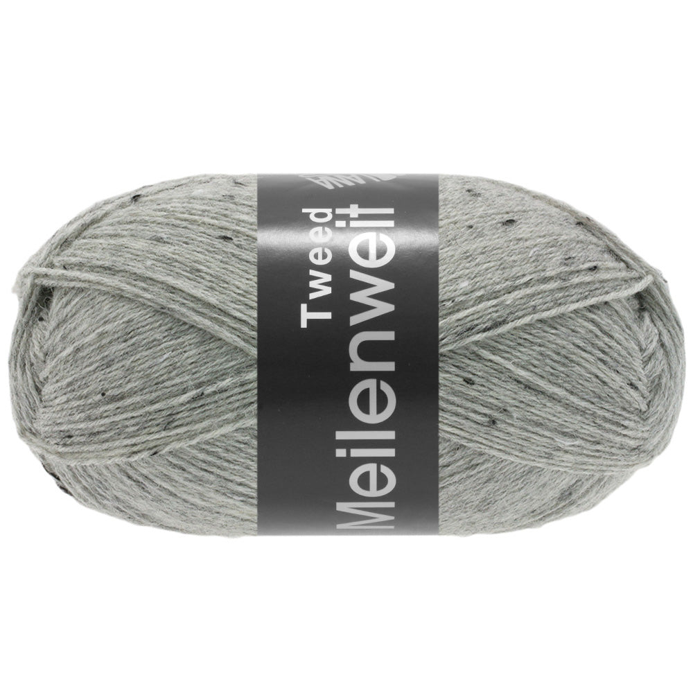 Meilenweit 100 Tweed- fir de lână cu inserții multicolore pentru ciorapi