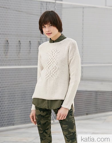 Pulover clasic Merino 100%