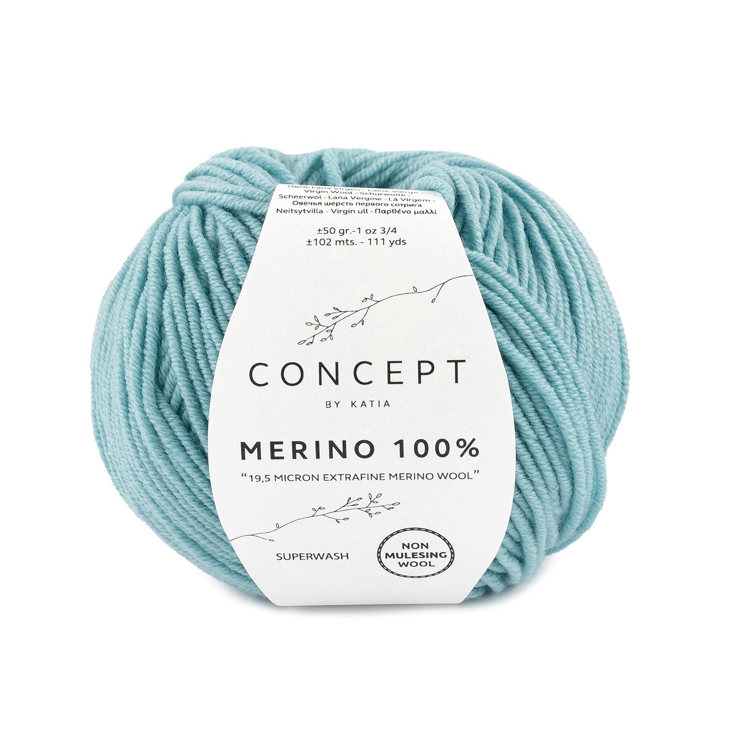 Merino 100% - fir de merinos extrafin superlavabil