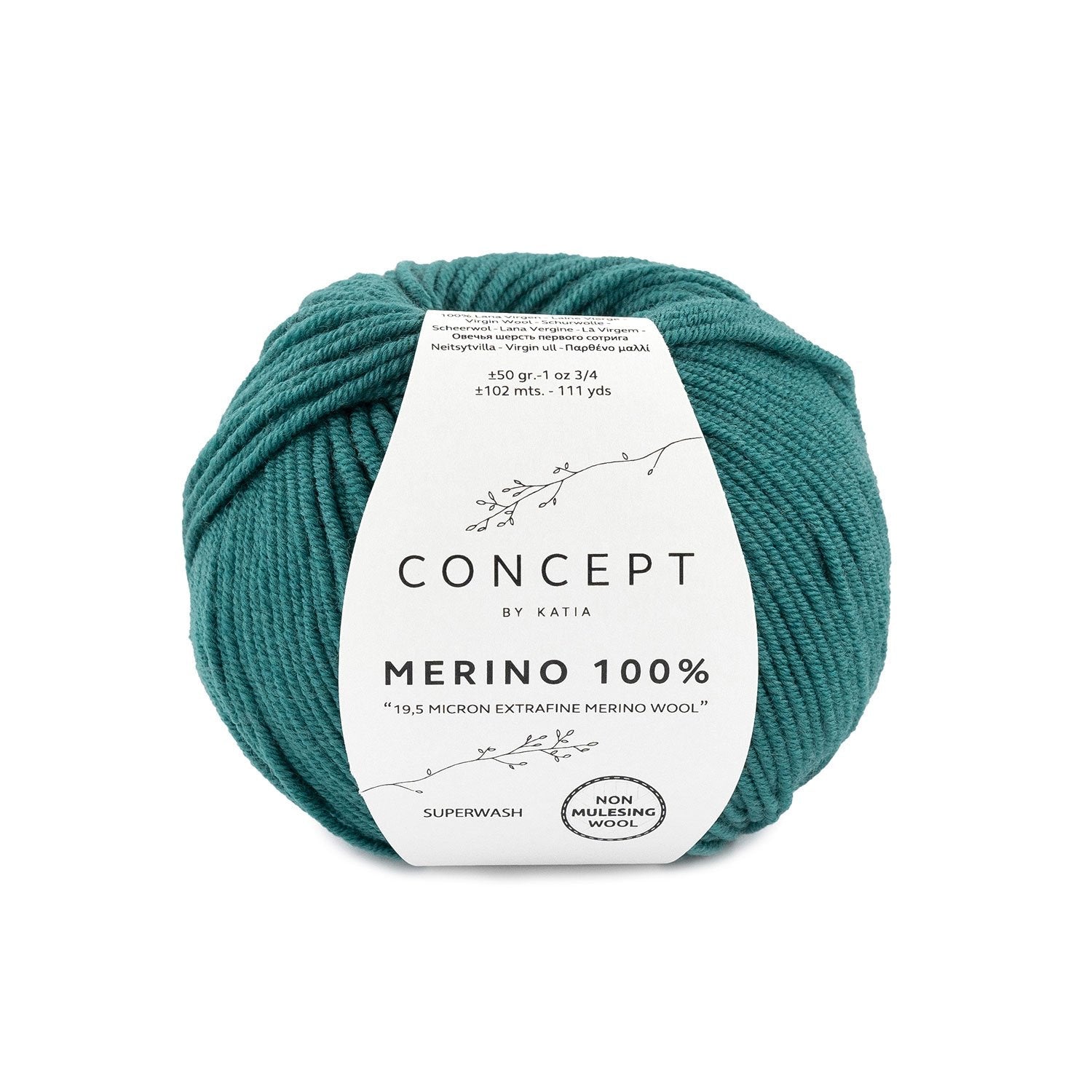 Merino 100% - fir de merinos extrafin superlavabil