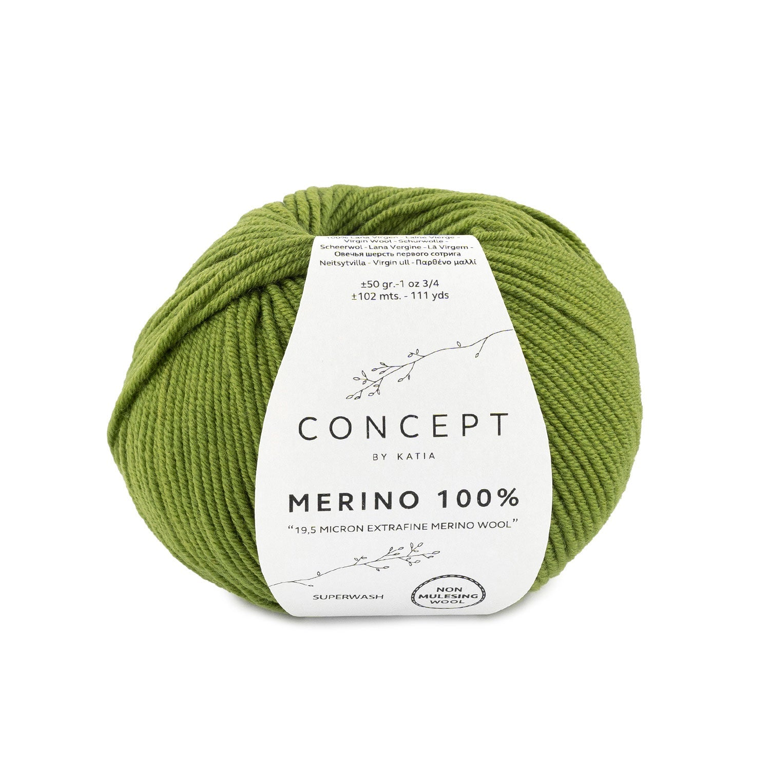 Merino 100% - fir de merinos extrafin superlavabil