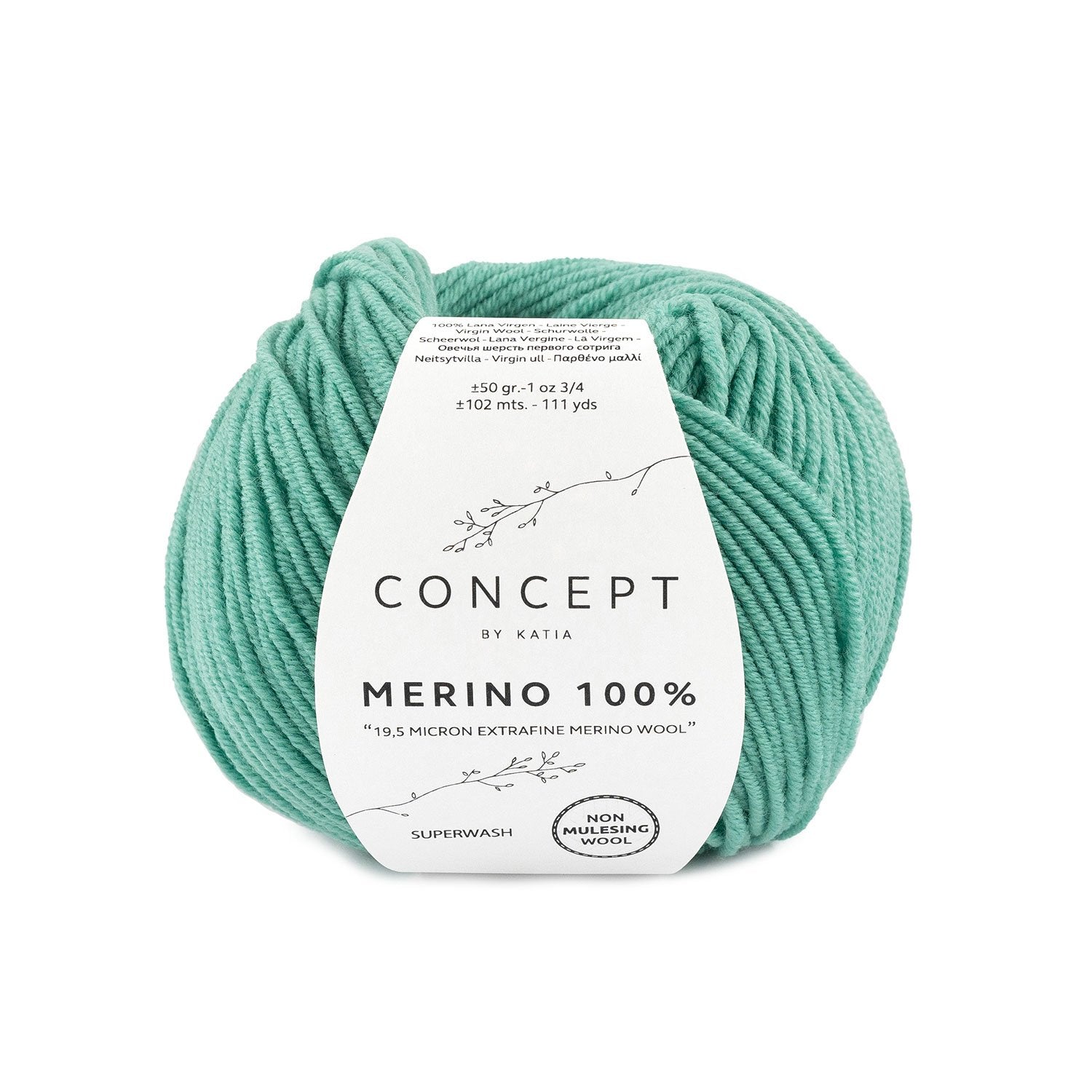 Merino 100% - fir de merinos extrafin superlavabil