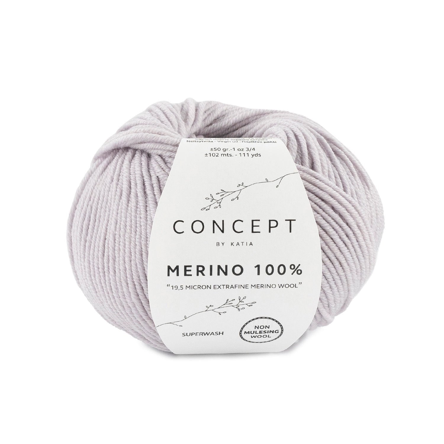 Merino 100% - fir de merinos extrafin superlavabil