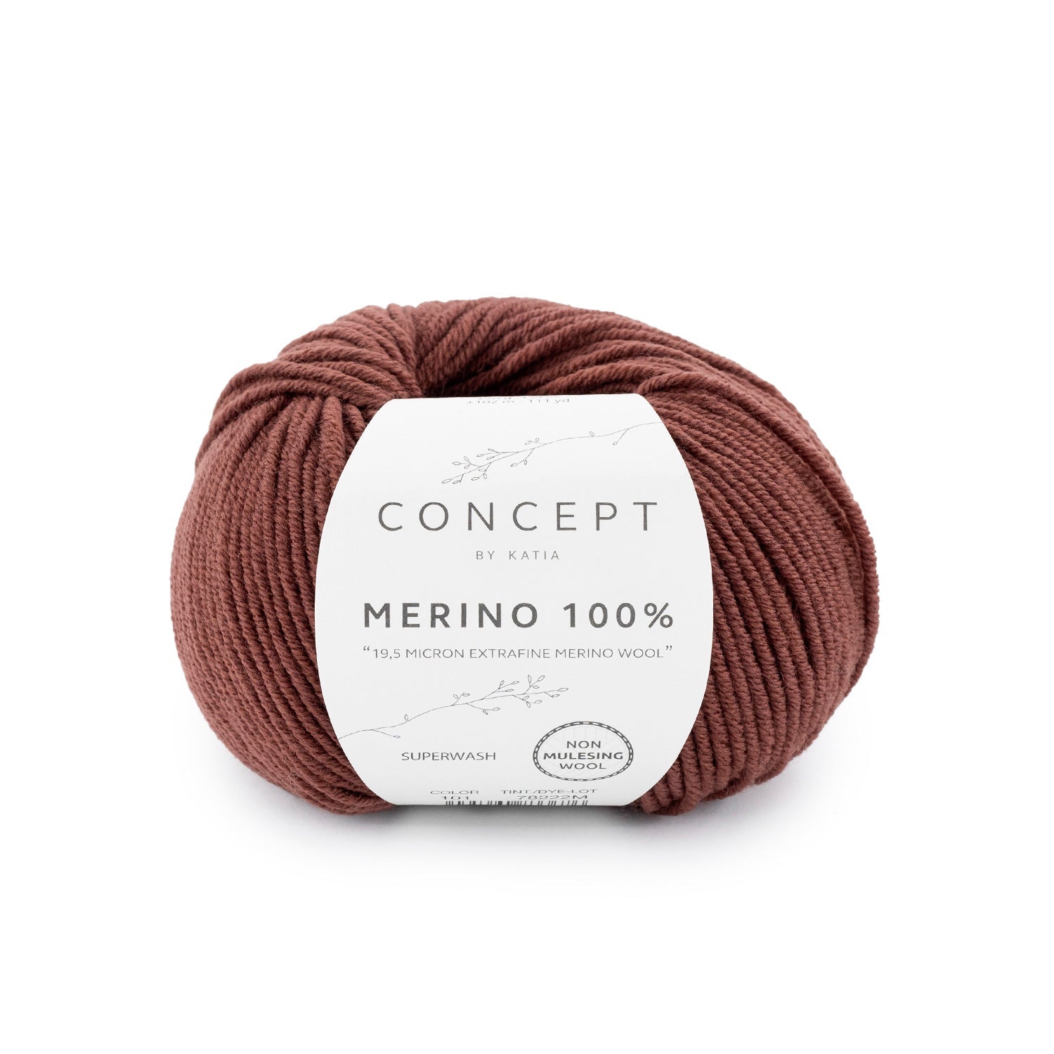 Merino 100% - fir de merinos extrafin superlavabil