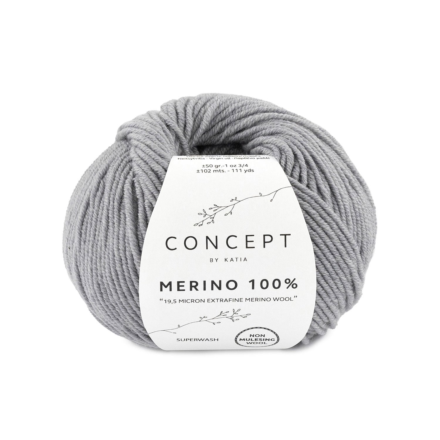 Merino 100% - fir de merinos extrafin superlavabil