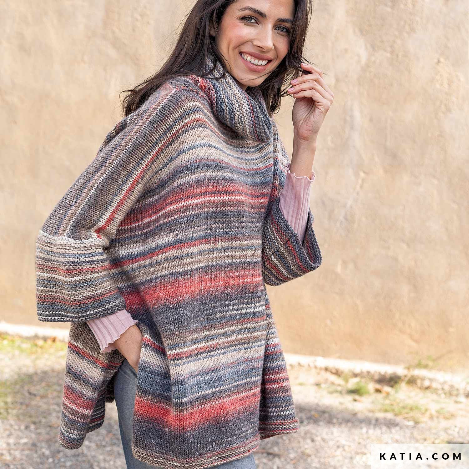 Pulover supradimensionat Merino Aran Sunrise