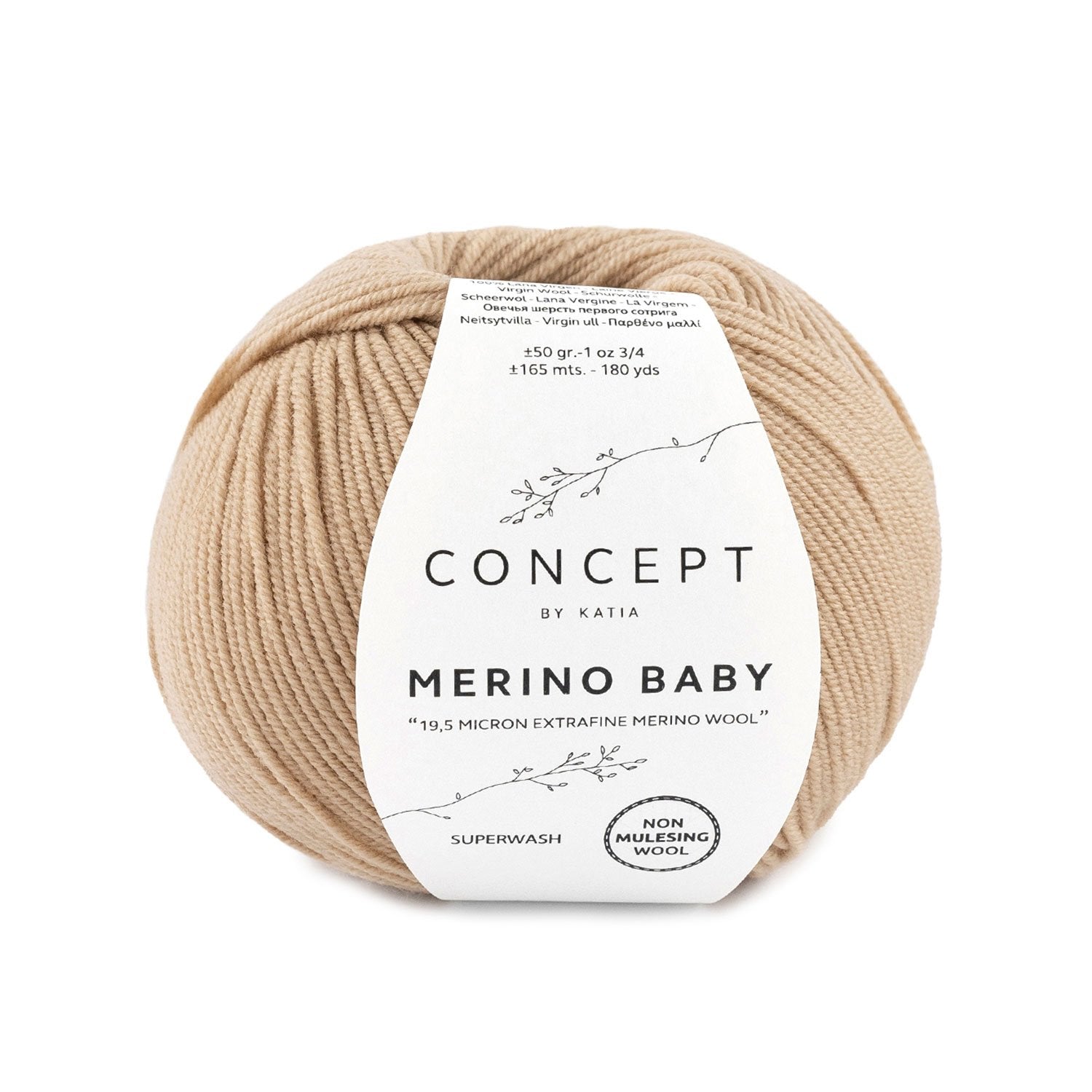 Merino Baby - fir subțire de merinos extrafin superlavabil
