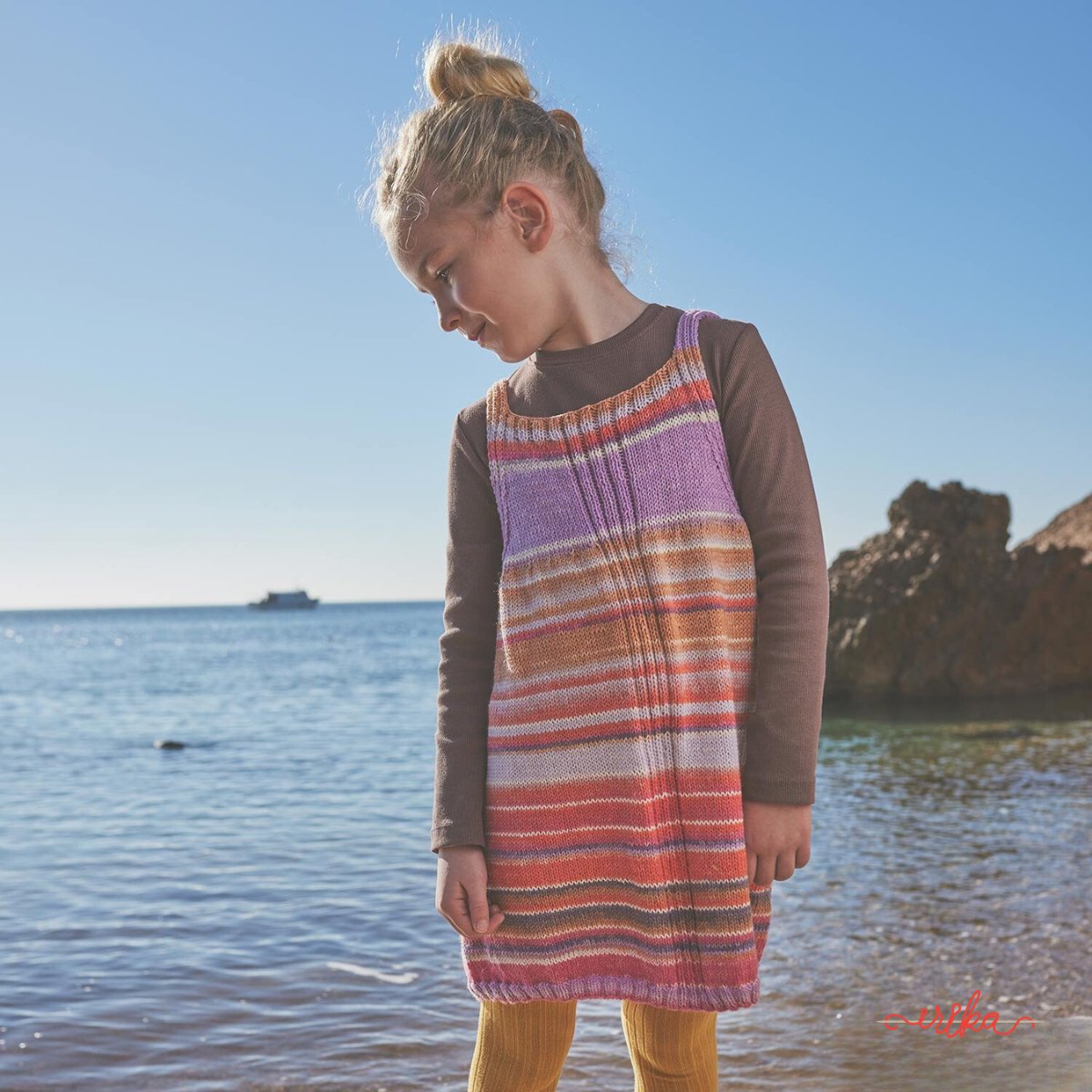 Merino Baby Granny - fir de merinos extrafin vopsit secționat