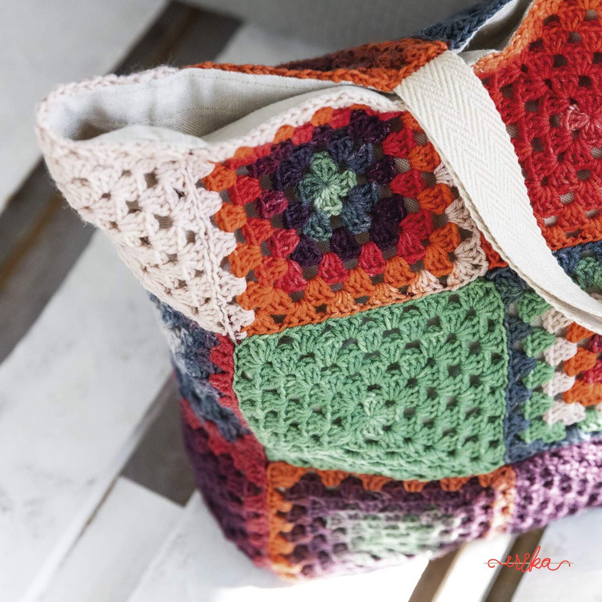 Merino Baby Granny - fir de merinos extrafin vopsit secționat