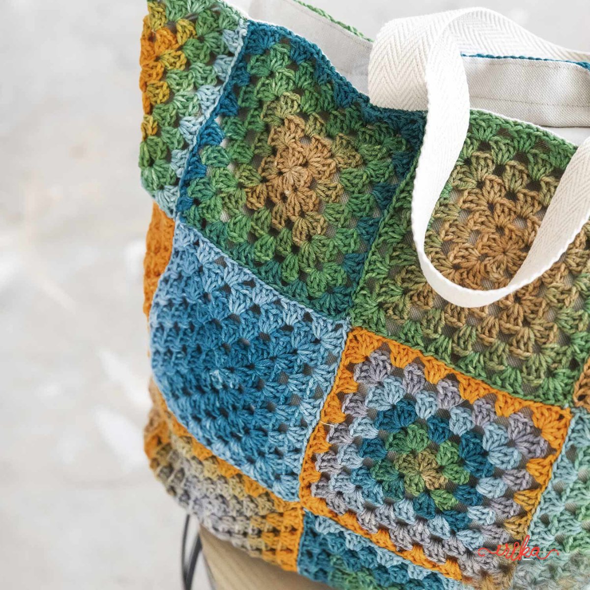 Merino Baby Granny - fir de merinos extrafin vopsit secționat