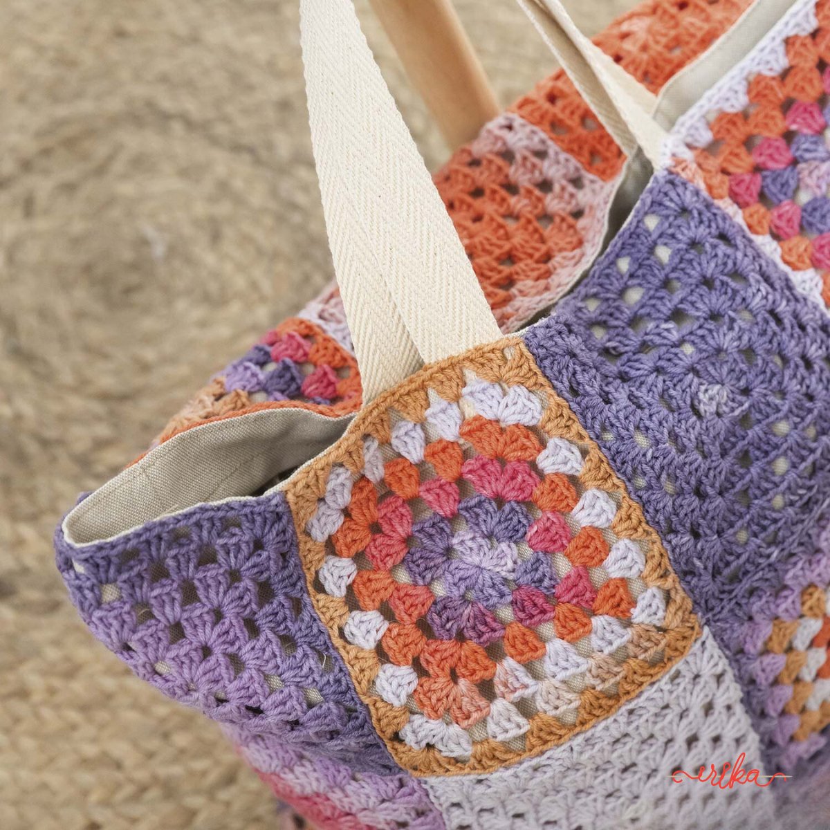 Merino Baby Granny - fir de merinos extrafin vopsit secționat