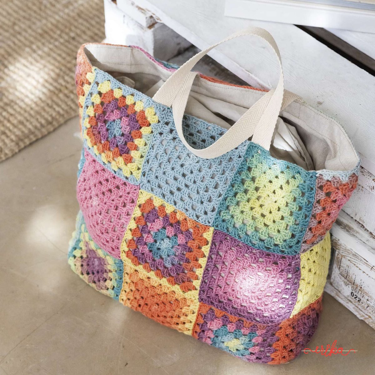 Merino Baby Granny - fir de merinos extrafin vopsit secționat