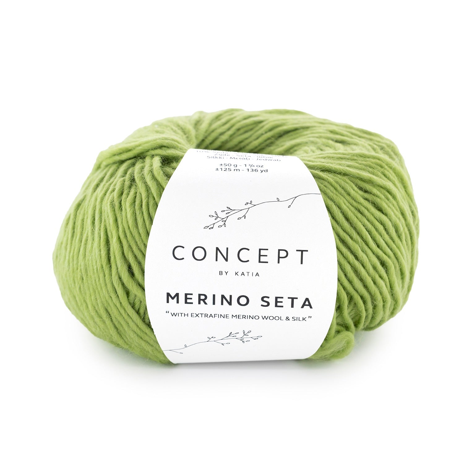 Merino Seta - fir de merinos cu mătase naturală