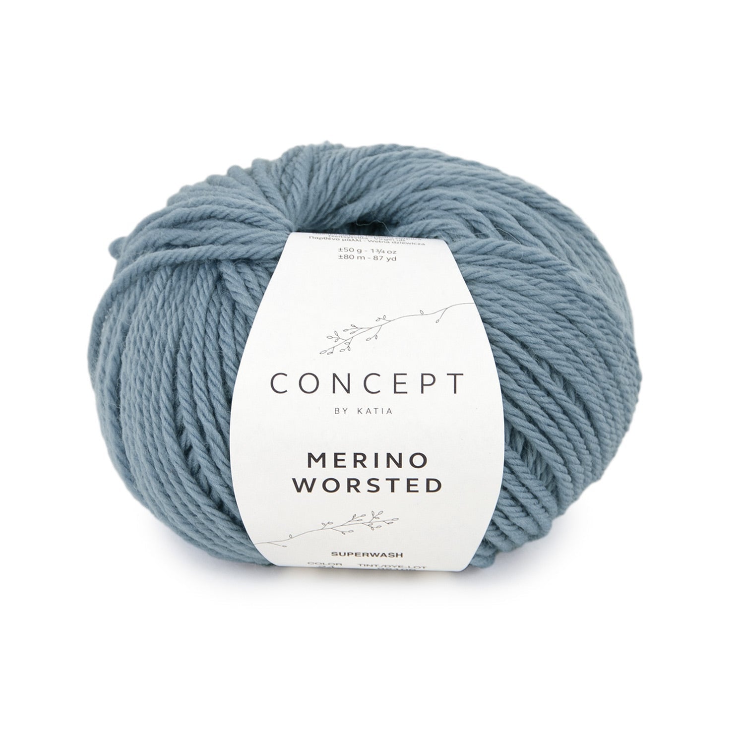Merino Worsted - fir gros de merinos extrafin superwash