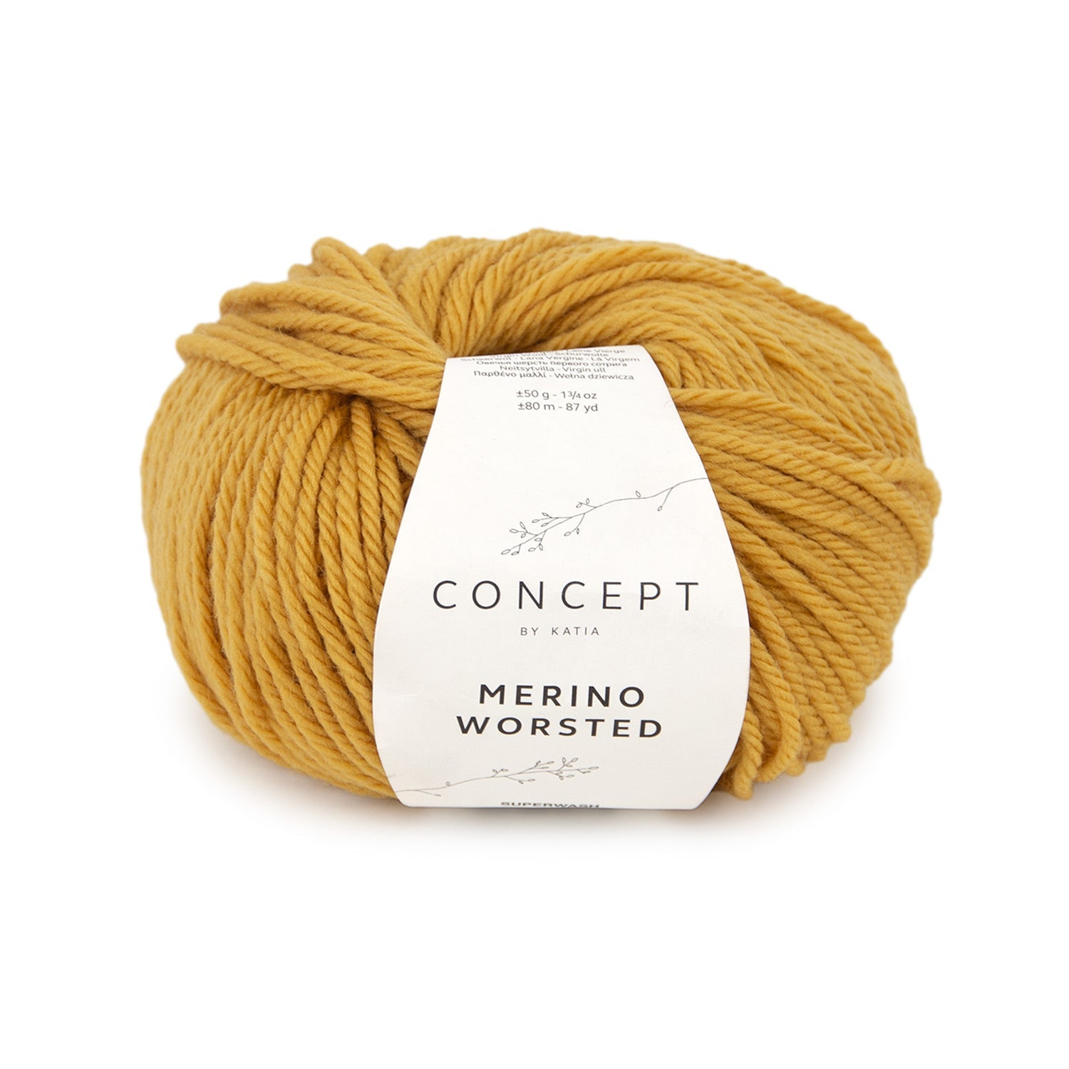 Merino Worsted - fir gros de merinos extrafin superwash