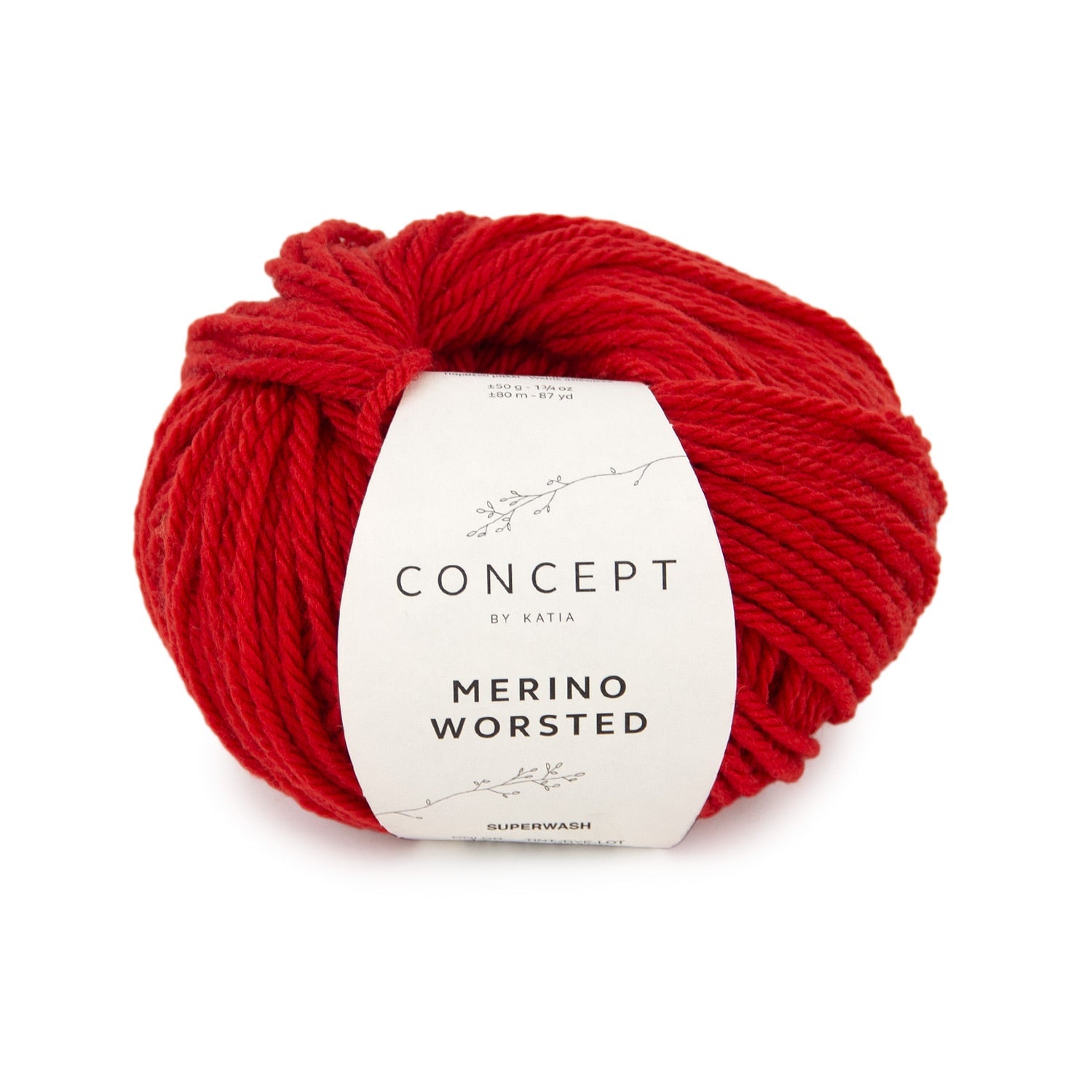 Merino Worsted - fir gros de merinos extrafin superwash
