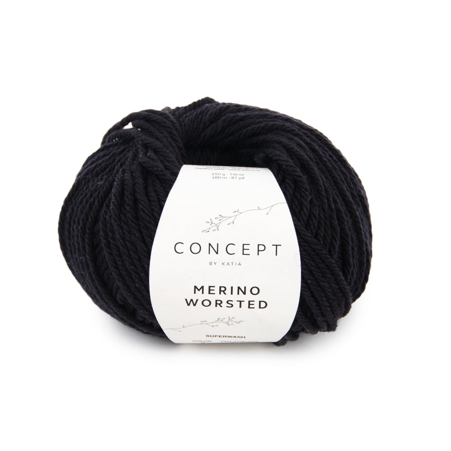 Merino Worsted - fir gros de merinos extrafin superwash