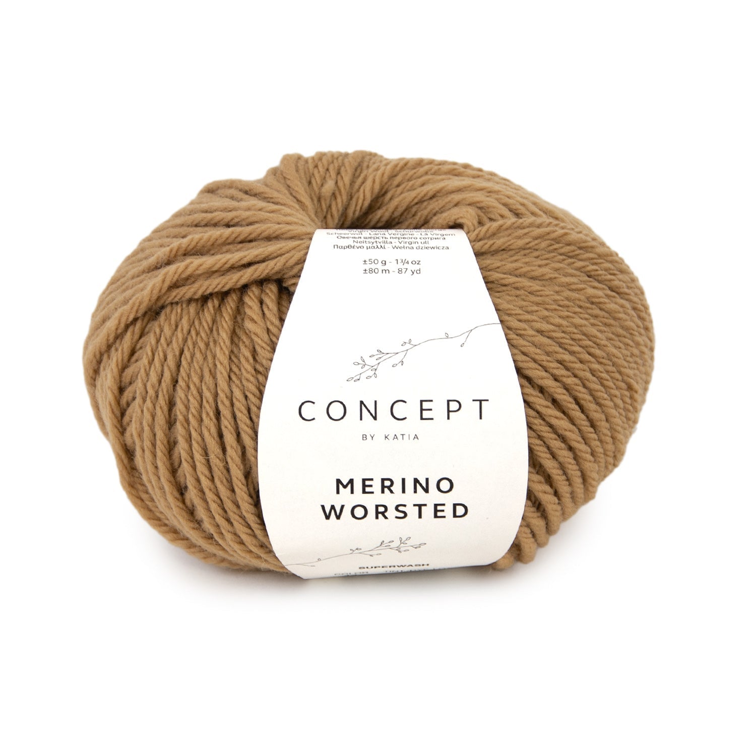 Merino Worsted - fir gros de merinos extrafin superwash