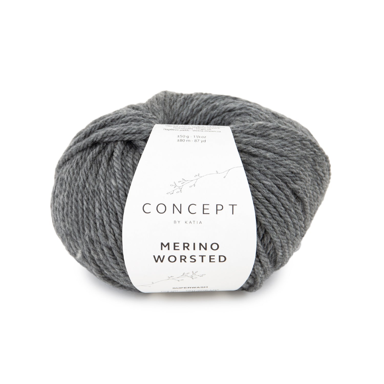 Merino Worsted - fir gros de merinos extrafin superwash