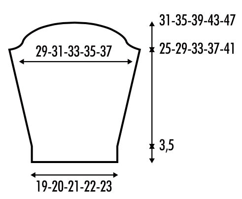 Tipar mânecă Model 09