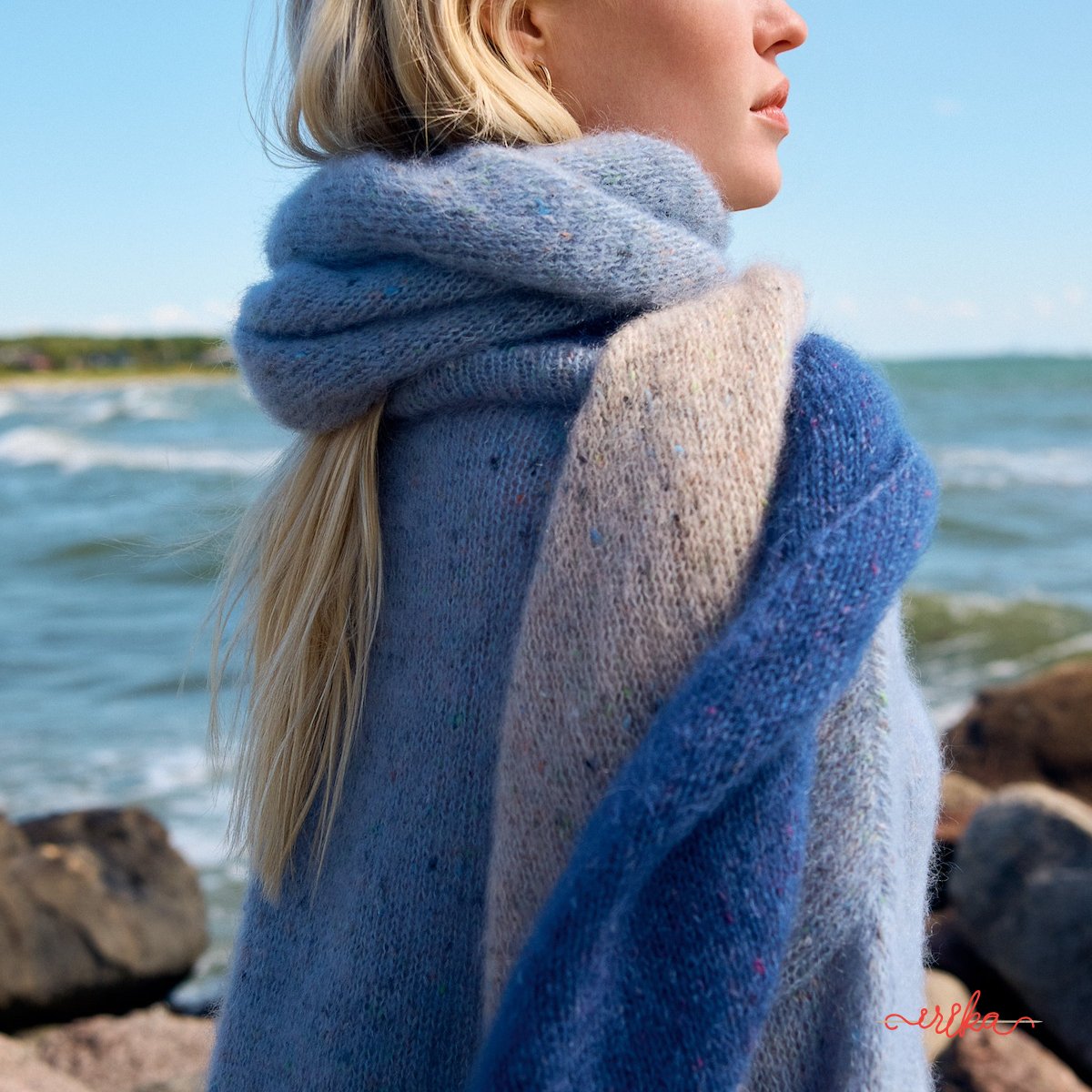 Natural Superkid Tweed - fir superfin de mohair superkid cu mătase naturală