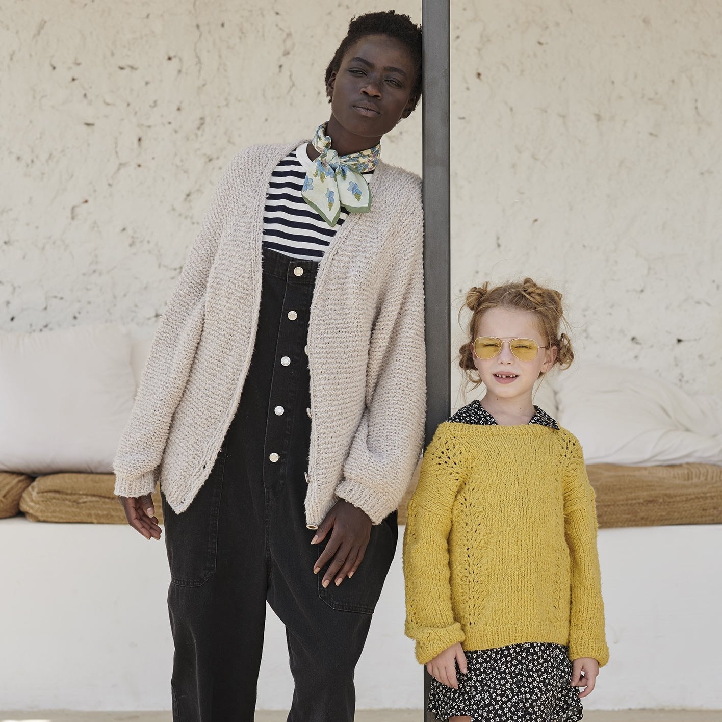 Pulover copii și jachetă adulți - Pluma