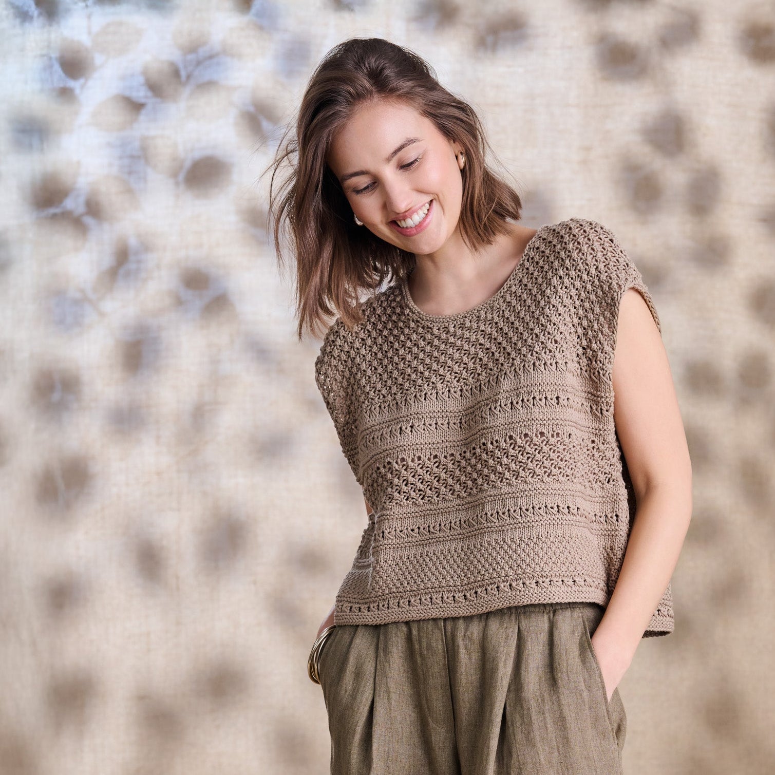 Promessa - fir tubular de bumbac organic cu poliamidă