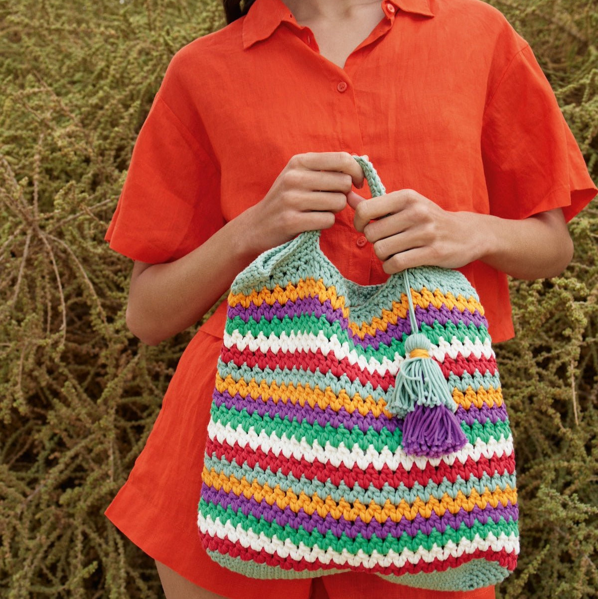 Promessa - fir tubular de bumbac organic cu poliamidă