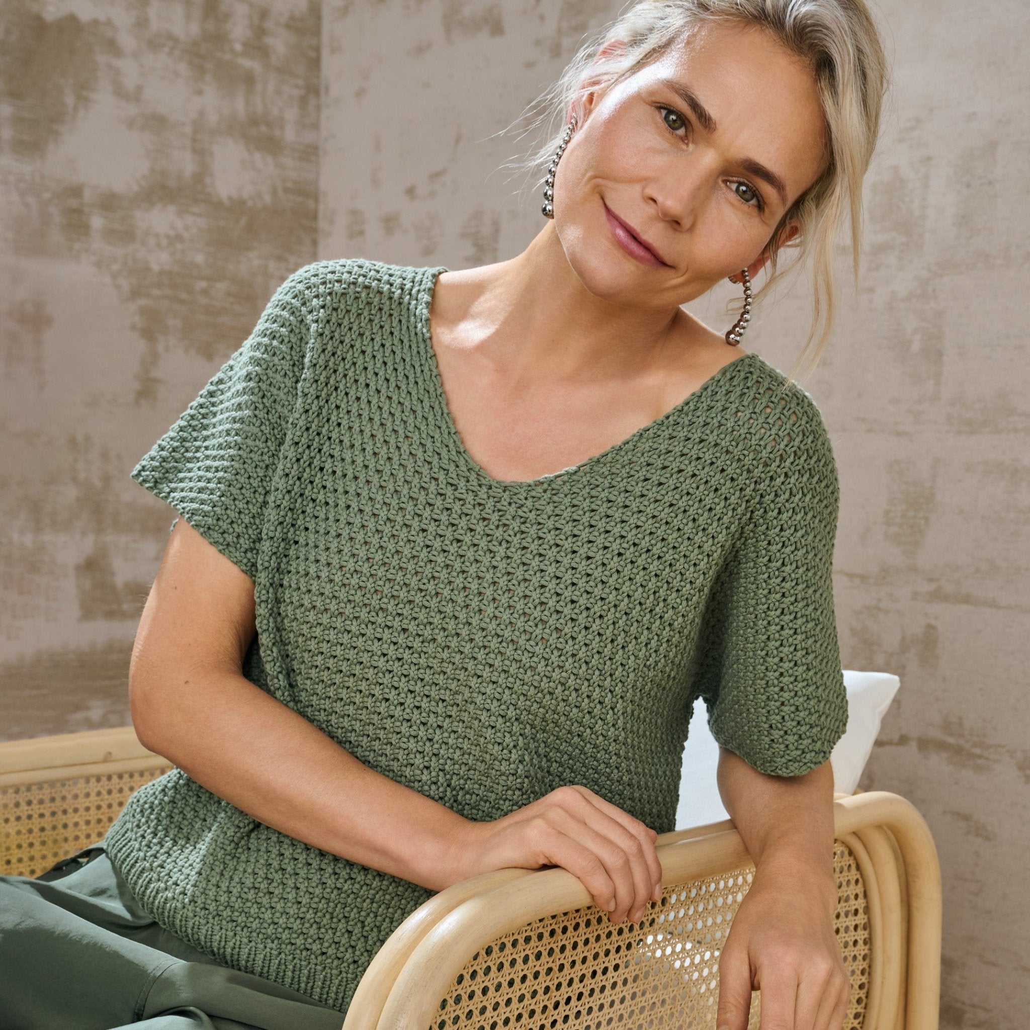 Promessa - fir tubular de bumbac organic cu poliamidă