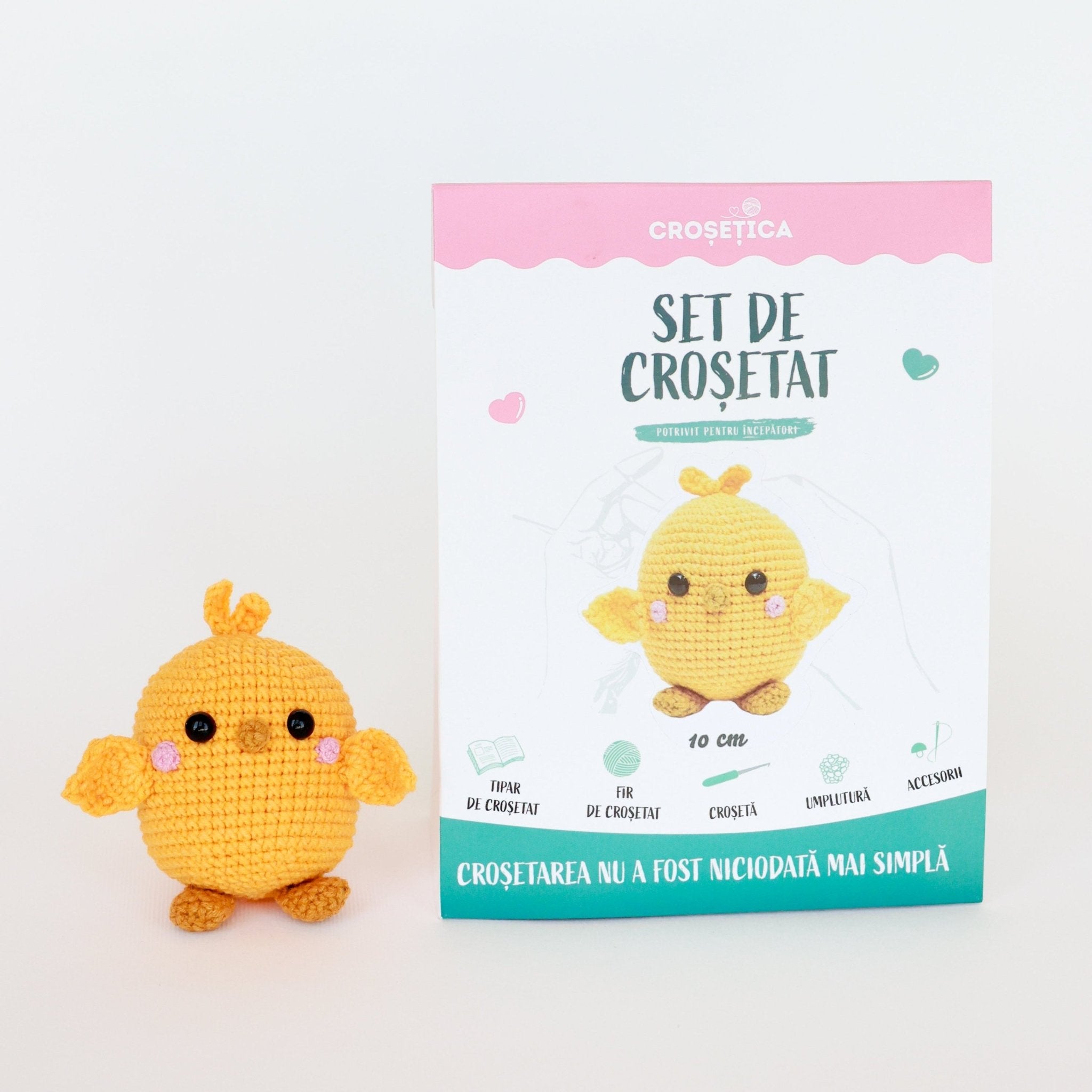 PUIȘOR - kit de croșetat jucărie