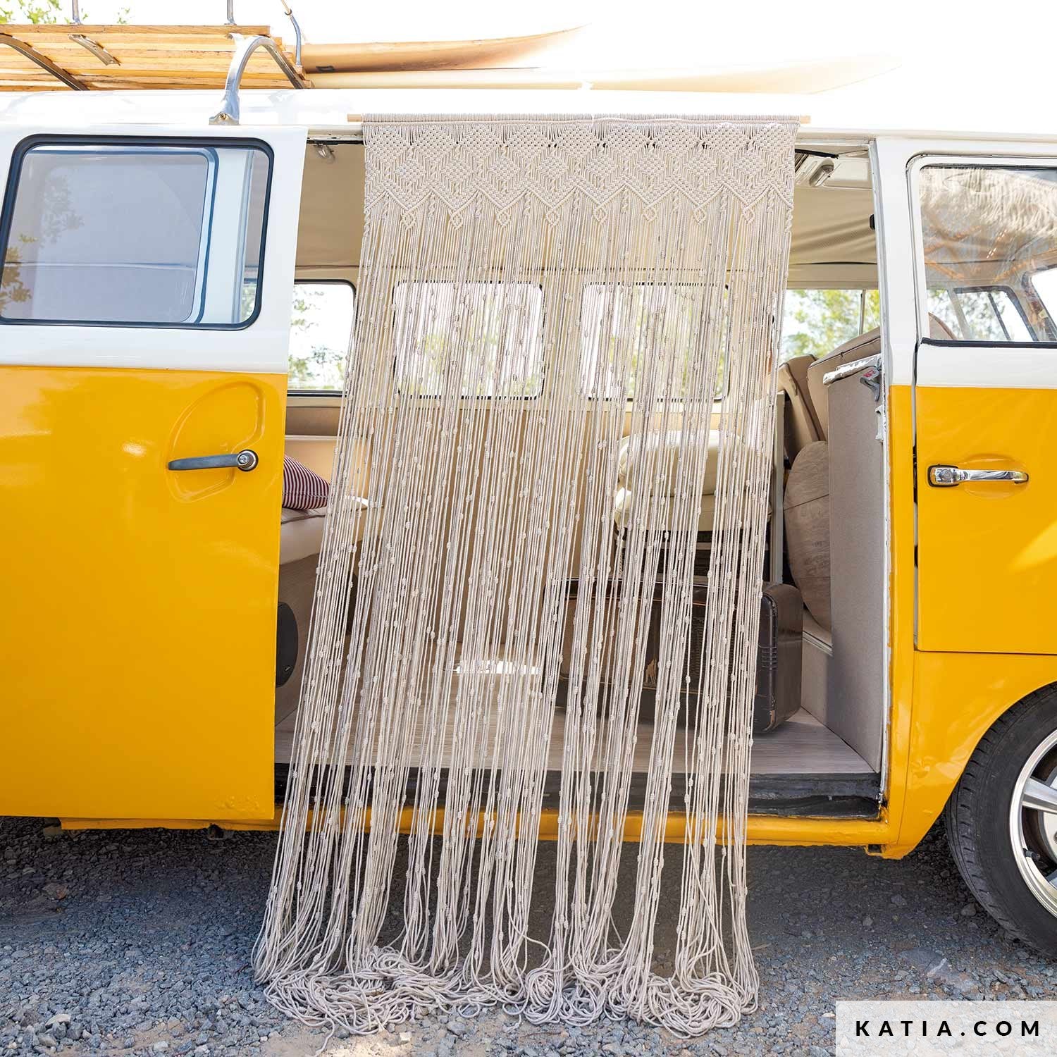 Perdea din Macrame Cord Fine