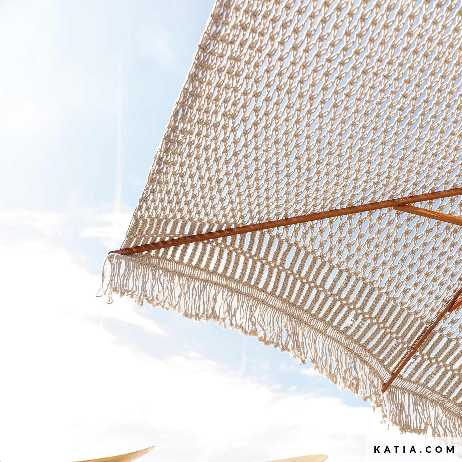 Umbrelă din Macrame Cord