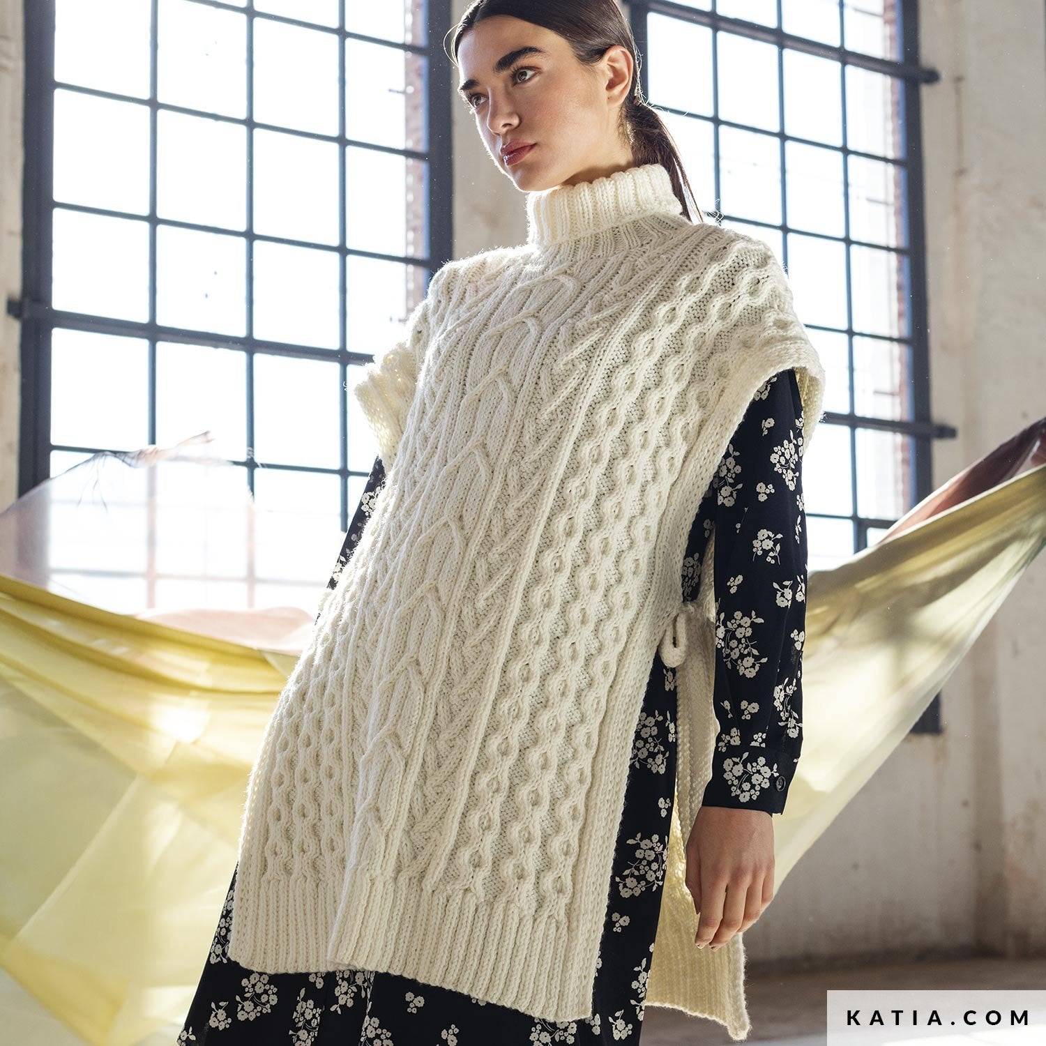 Tunică din Merino Sport