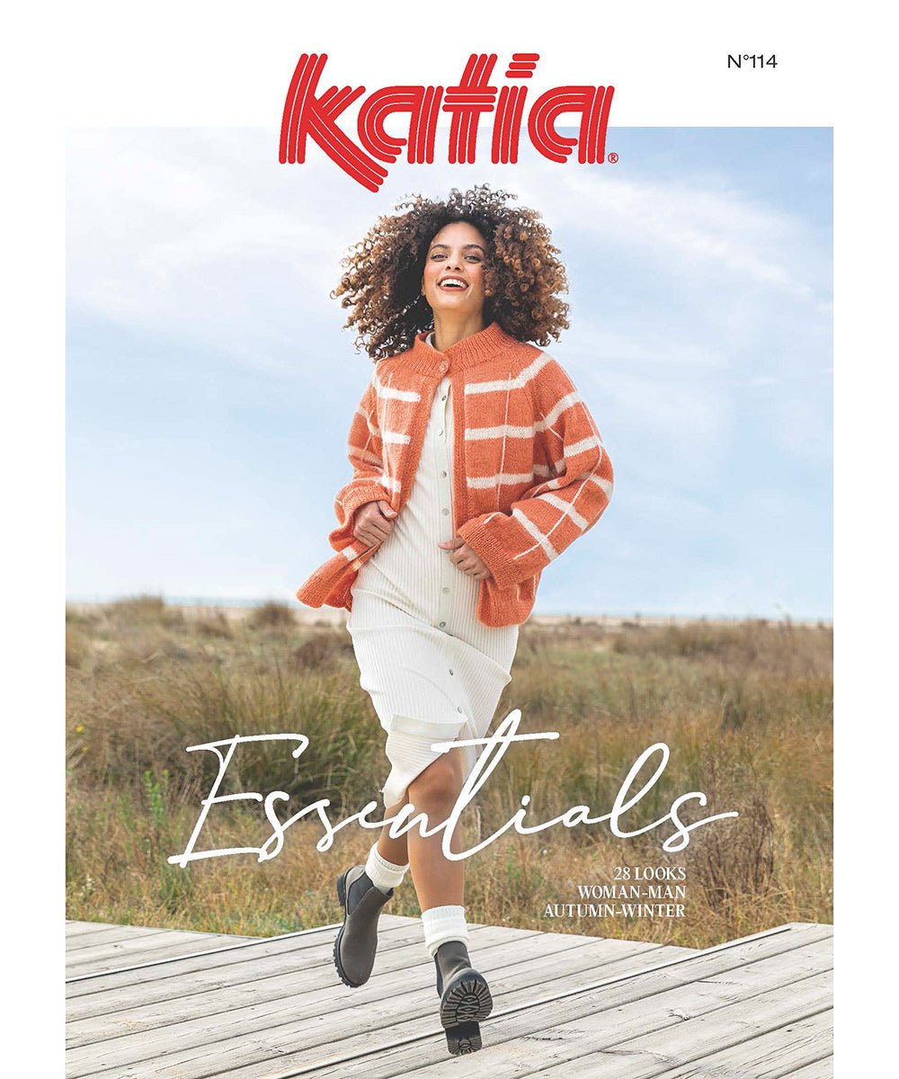 Revista Essentials 114 - cardigan tricotat din Soft Gratte