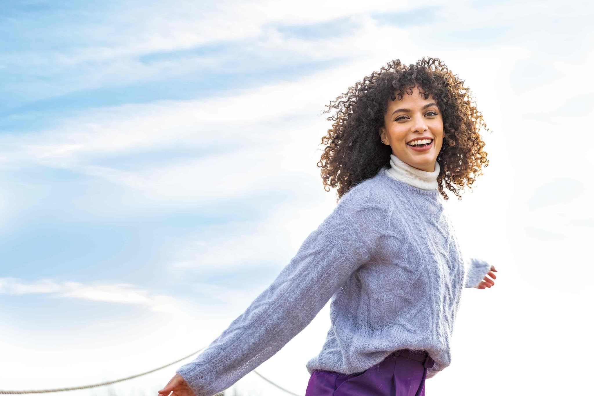 Pulover tricotat din Ingenua