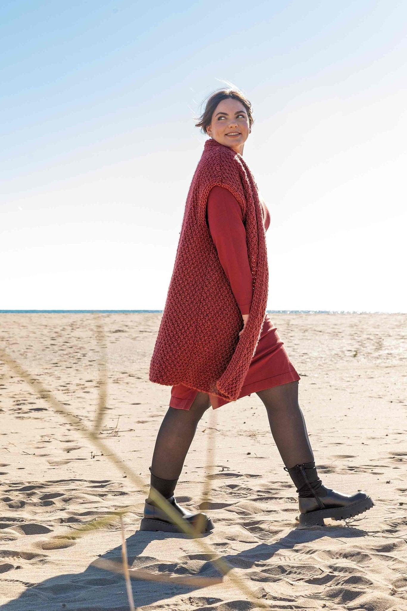 Vestă tricotată din Mindwoolness