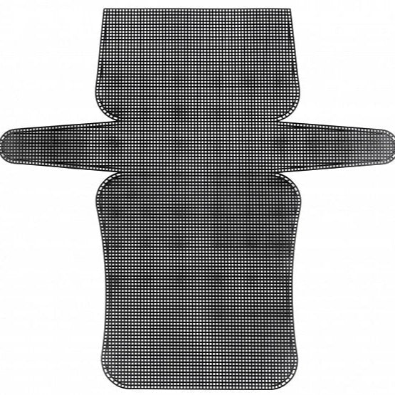 Șablon mediu de plastic pentru poșete