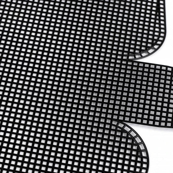 Șablon mediu de plastic pentru poșete - negru