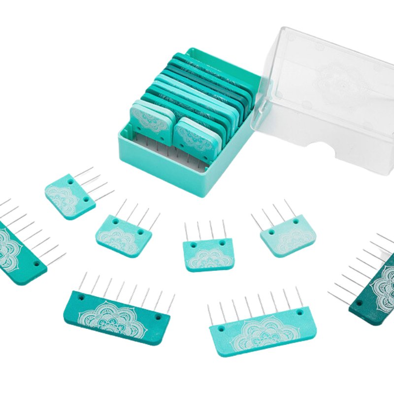 Set ace pentru blocarea tricotajelor, model Mindful