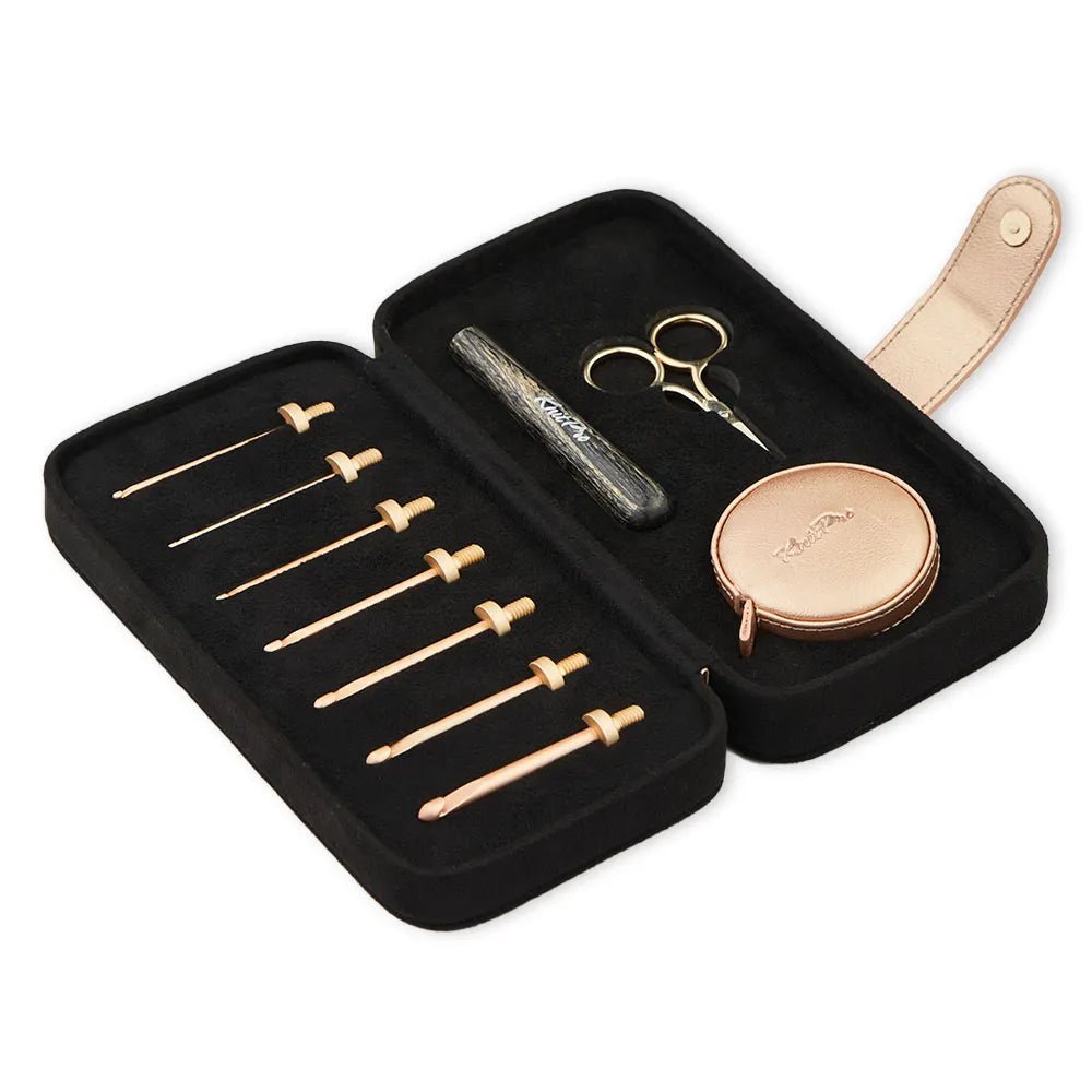 Set croșete cu mâner detașabil Oasis Starter, 2 mm - 5 mm