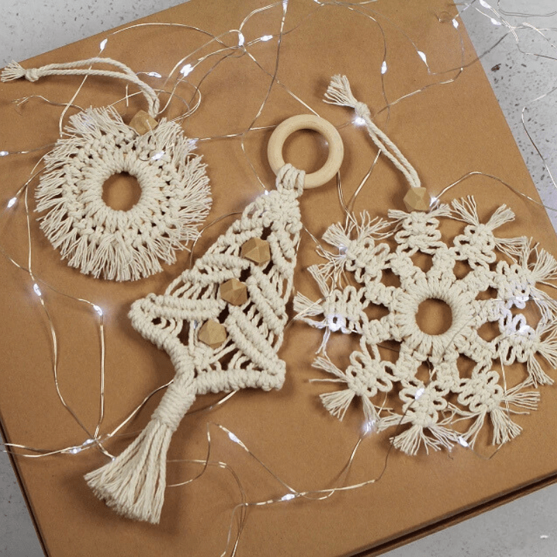 Set inele mici de lemn, 18 mm