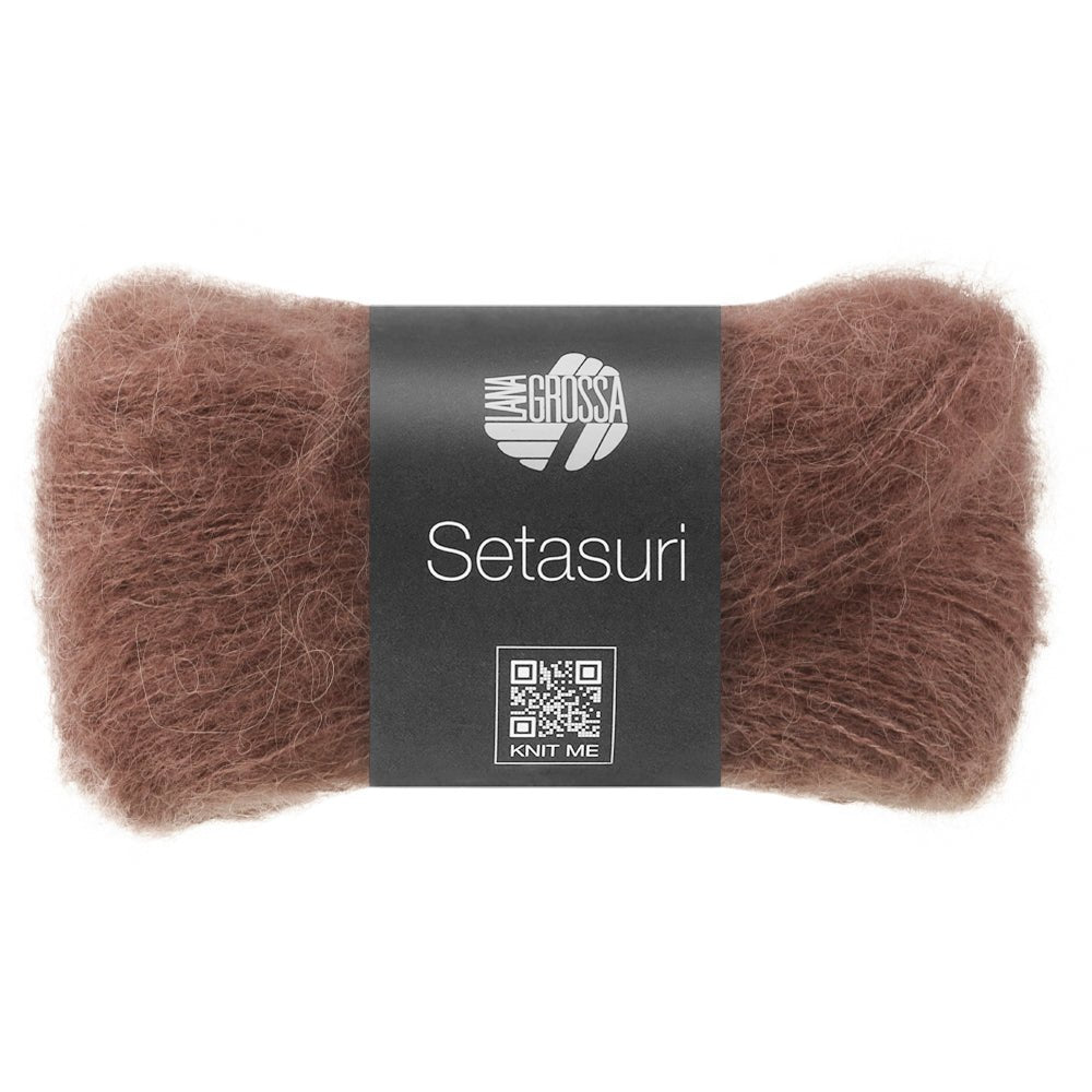 Setasuri - fir de alpaca Suri cu mătase naturală