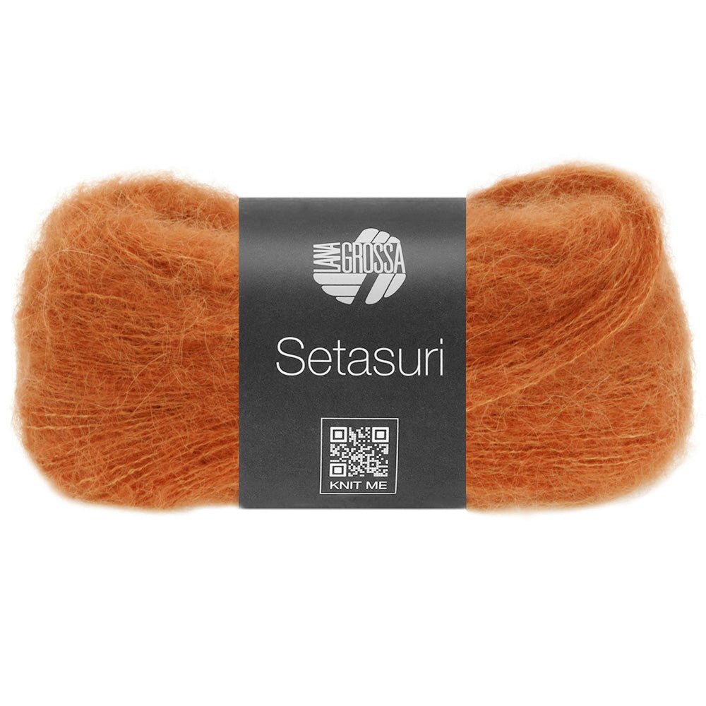 Setasuri - fir de alpaca Suri cu mătase naturală