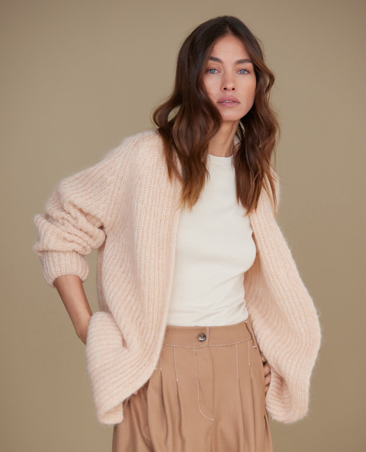 Setasuri - fir de alpaca Suri cu mătase naturală