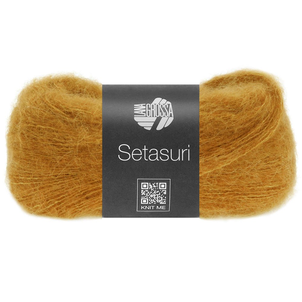Setasuri - fir de alpaca Suri cu mătase naturală