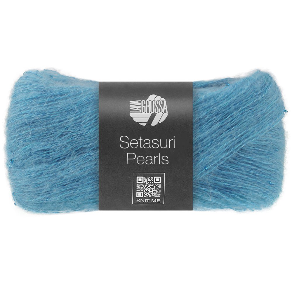Setasuri Pearls - alpaca Suri cu mătase, bumbac și mărgeluțe