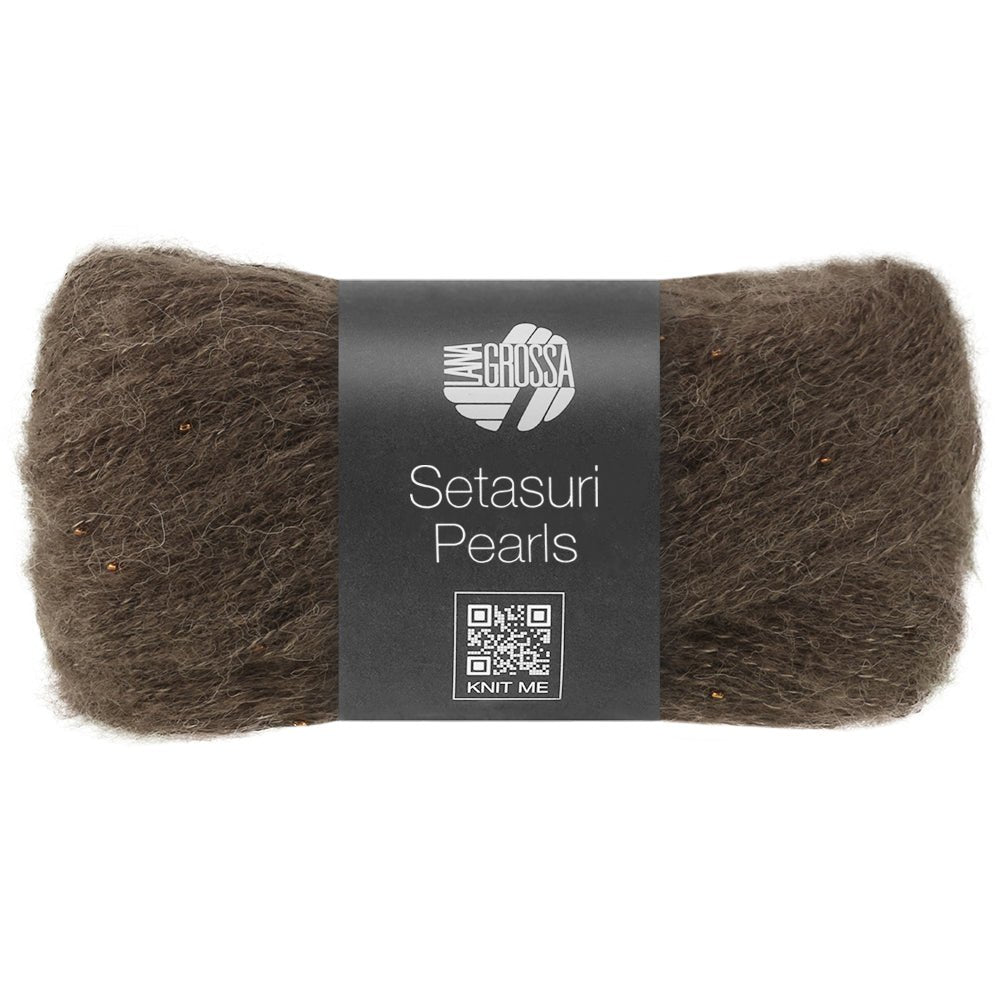 Setasuri Pearls - alpaca Suri cu mătase, bumbac și mărgeluțe
