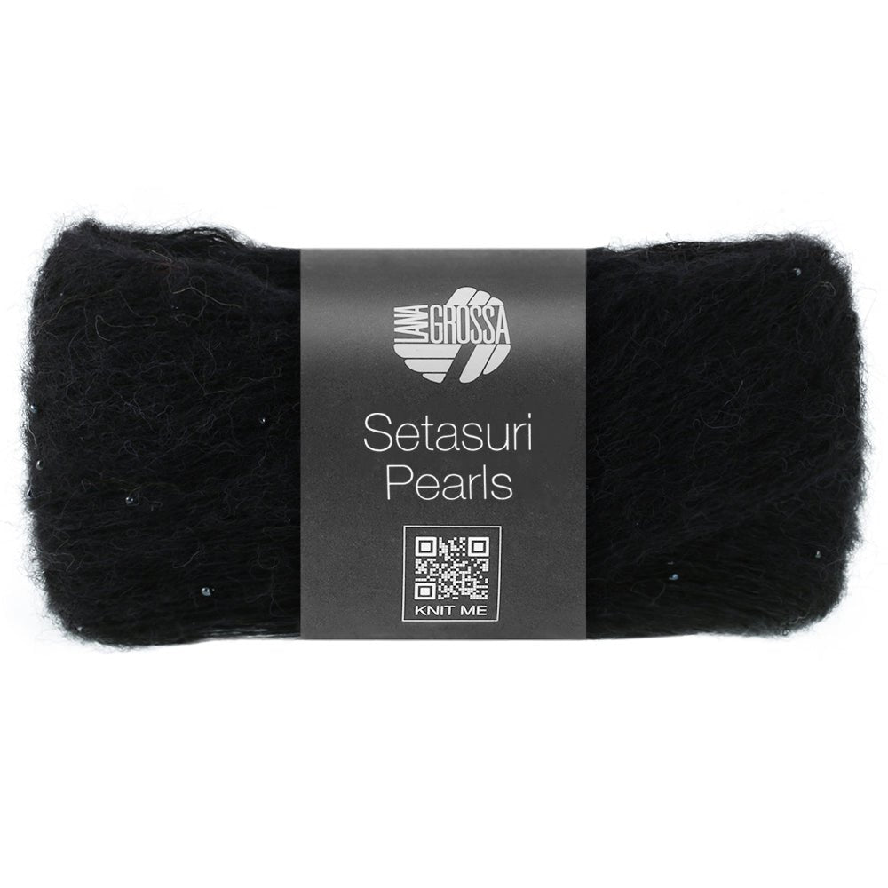 Setasuri Pearls - alpaca Suri cu mătase, bumbac și mărgeluțe