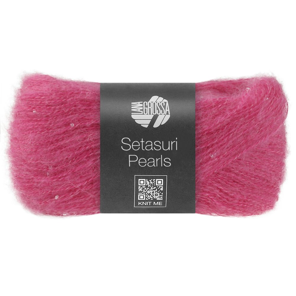 Setasuri Pearls - alpaca Suri cu mătase, bumbac și mărgeluțe