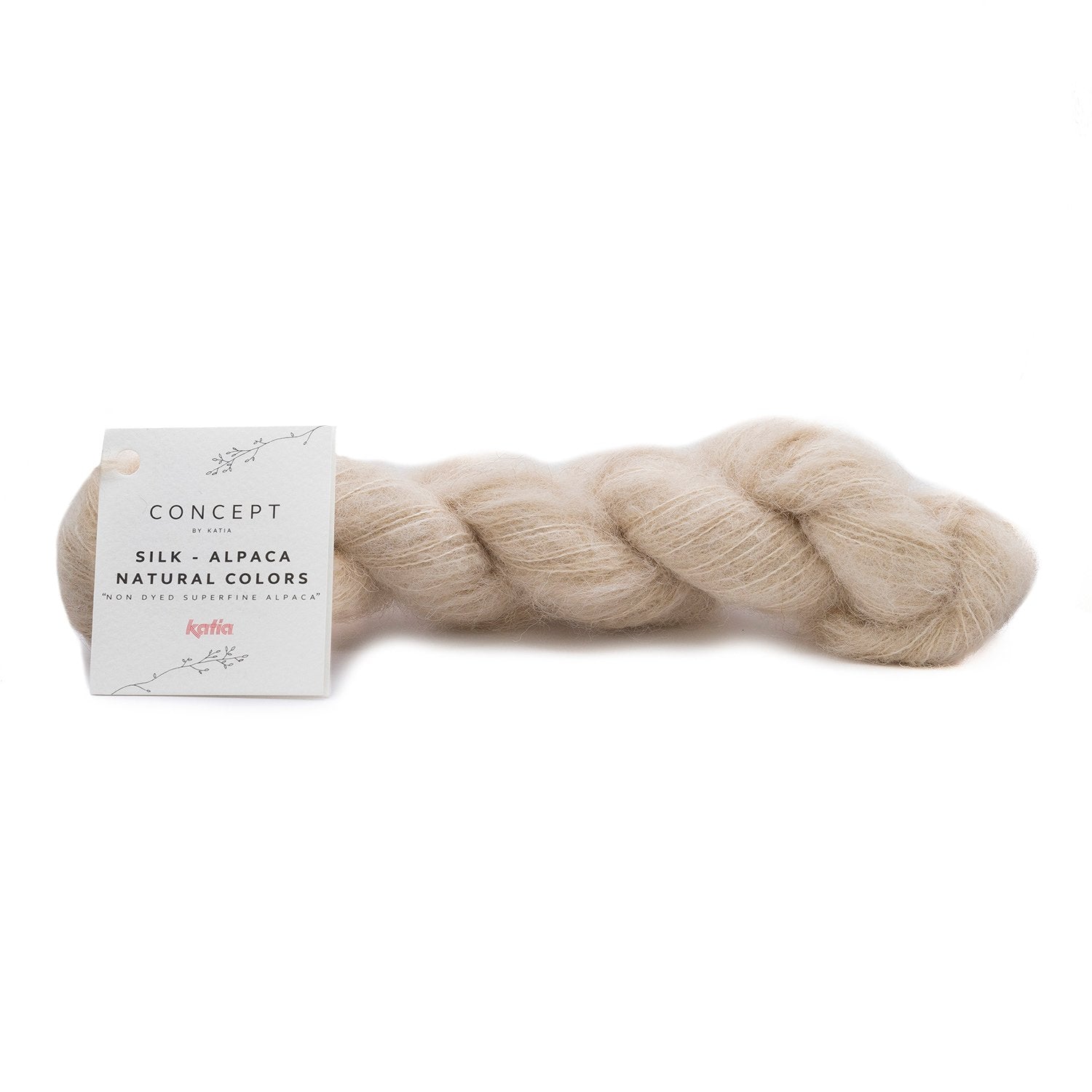Silk Alpaca Natural Colors - fir superfin de alpaca și mătase